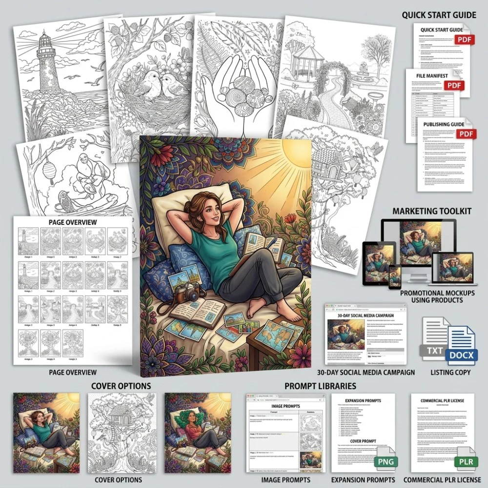 Ptsd Coloring What You Get PLR files