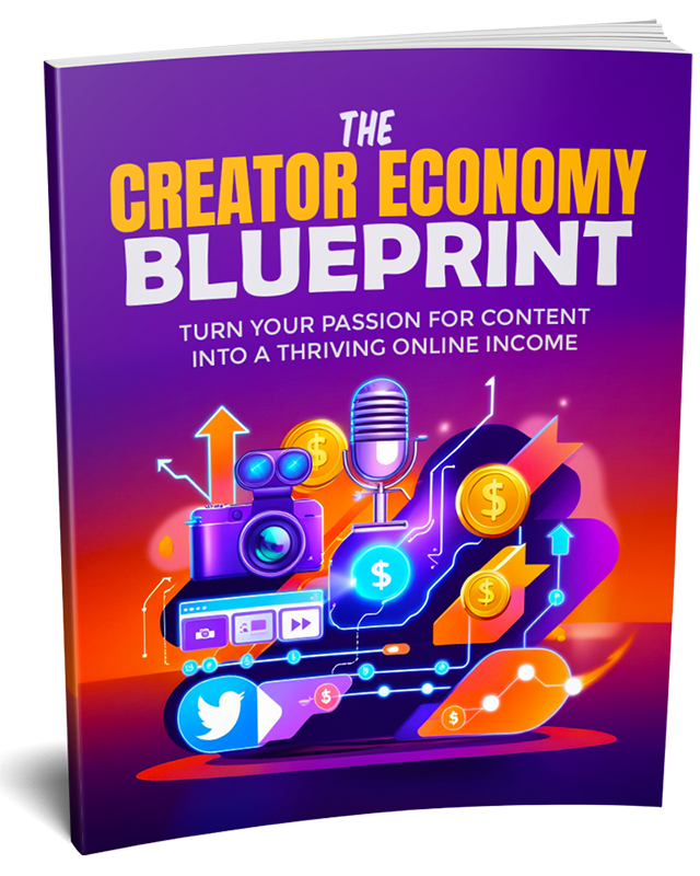 creator economy blueprint ebook with PLR