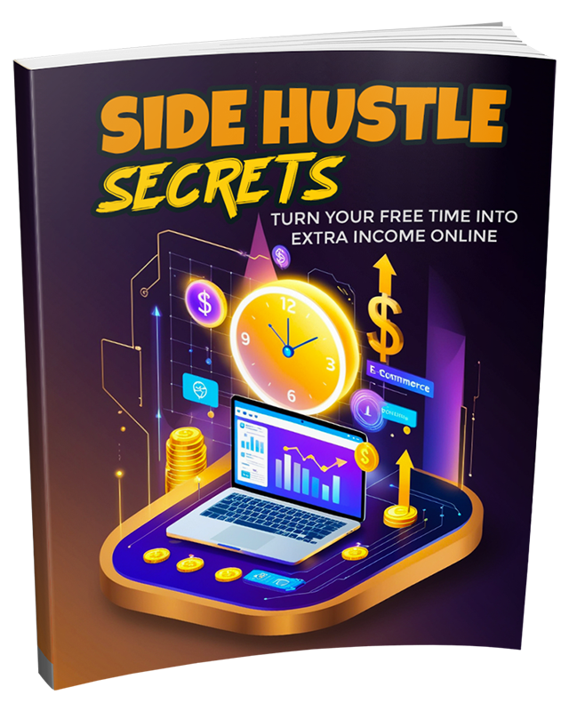 side hustle secrets ebook with private license